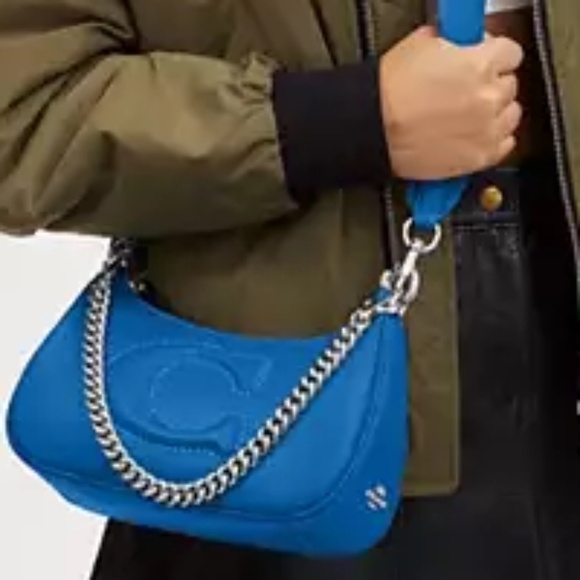 Coach Teri Shoulder Bag Blue, Spring/Summer!! NWT - Picture 2 of 10